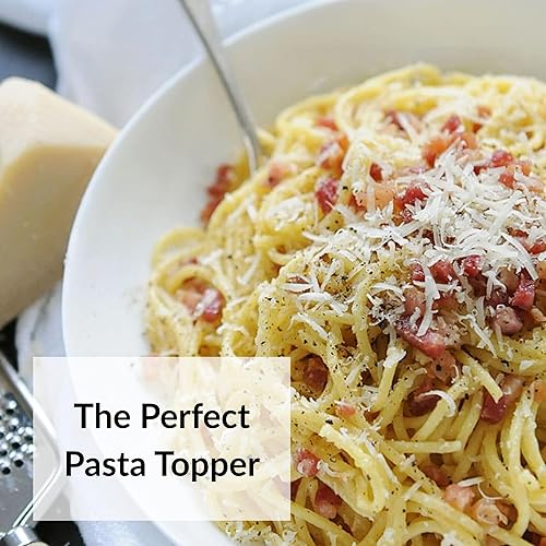 Miniatura 2 de DeLallo Queso romano rallado, recipiente de 8 onzas con tapa agitadora, paquete de 4