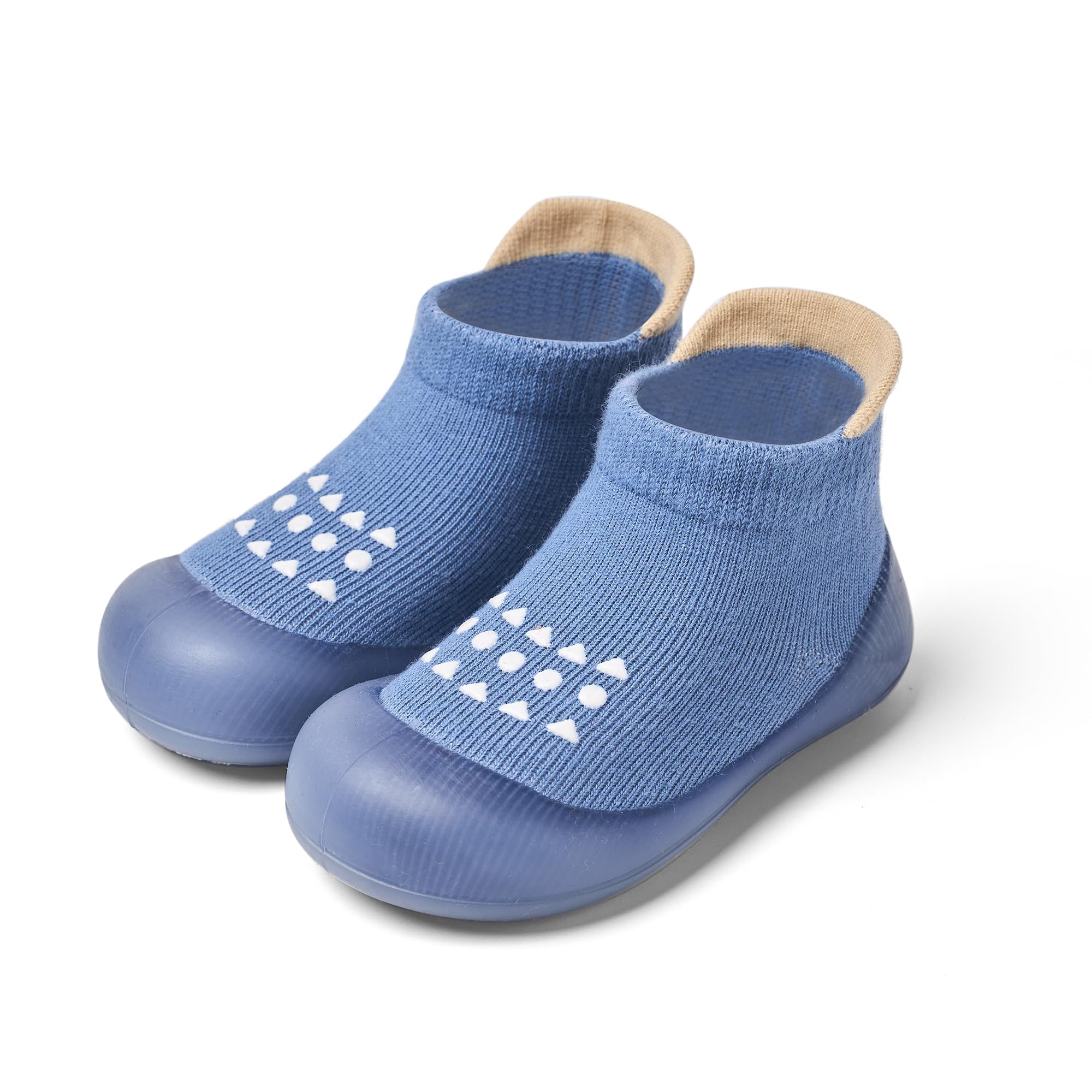 Baby Walking Sock Shoes Infant Non-Slip Breathable Slippers with Soft Rubber Sole Baby Boys Girls Sneakers — view 9
