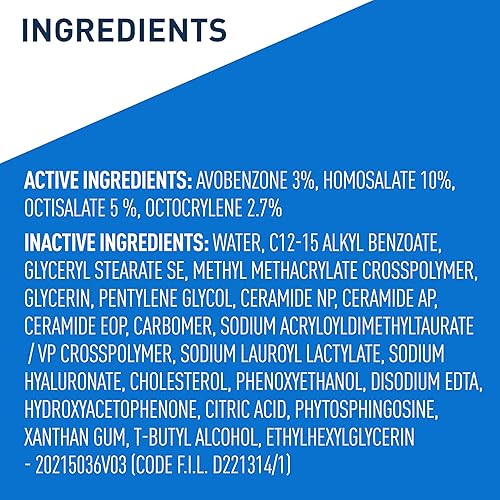 Miniatura 9 de CeraVe - Hidratante facial con SPF 30, 1.7 onzas, loción facial ligera con ácido hialurónico, sin fragancia