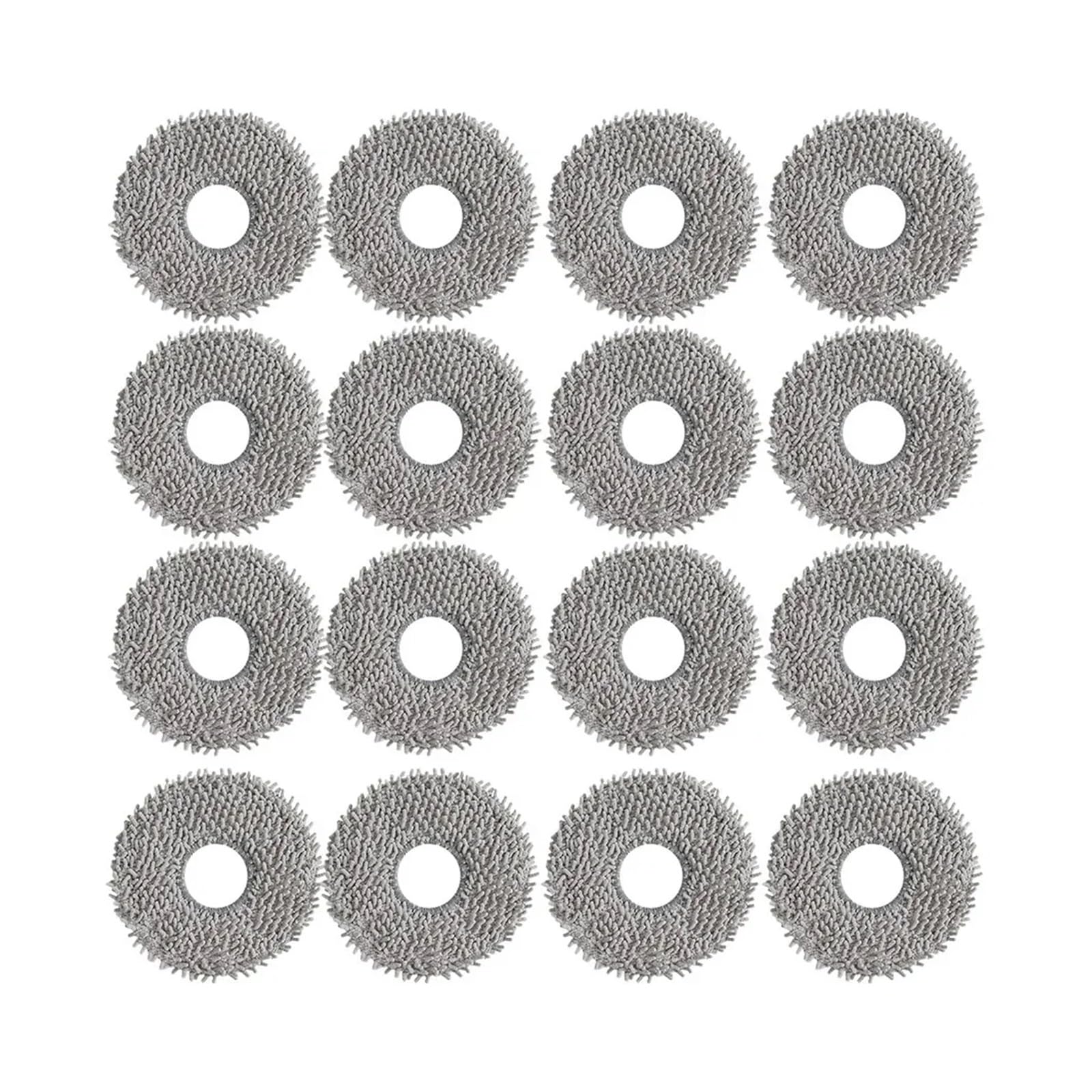 SLAQEYDJS Replacement Mop Pads Compatible With Ecovacs Deebot X5 OMNI X5 MAX PRO X5 Pro Ultra X5 Plus Robotic Vacuum Cleaner(16PCS)