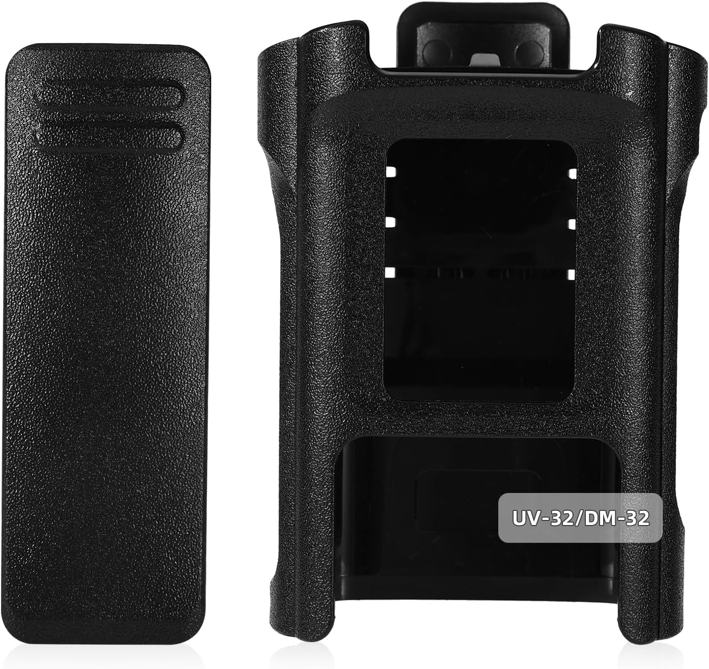 Radio Holster Case for Baofeng DM32/UV32, Walkie Talkie Belt Holder with Clip Duty Belt Accessories for Outdoor Camping Travel Storage