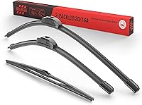 Vista 89 de BERG REGEN 22"+19" Limpiaparabrisas con juego de repuesto trasero de 10 pulgadas para Mazda CX-3 2016 2017 2018 2019 – Calidad genuina del OEM