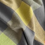DONUES Plaid Duvet Cover Set 100% Washed Cotton Linen Like Super Soft Comfy 3 Piece Reversible Multicolor Grid Checkered Duvet Cover with 2 Pillowcases(Queen 90"x90", Comforter Not Included)