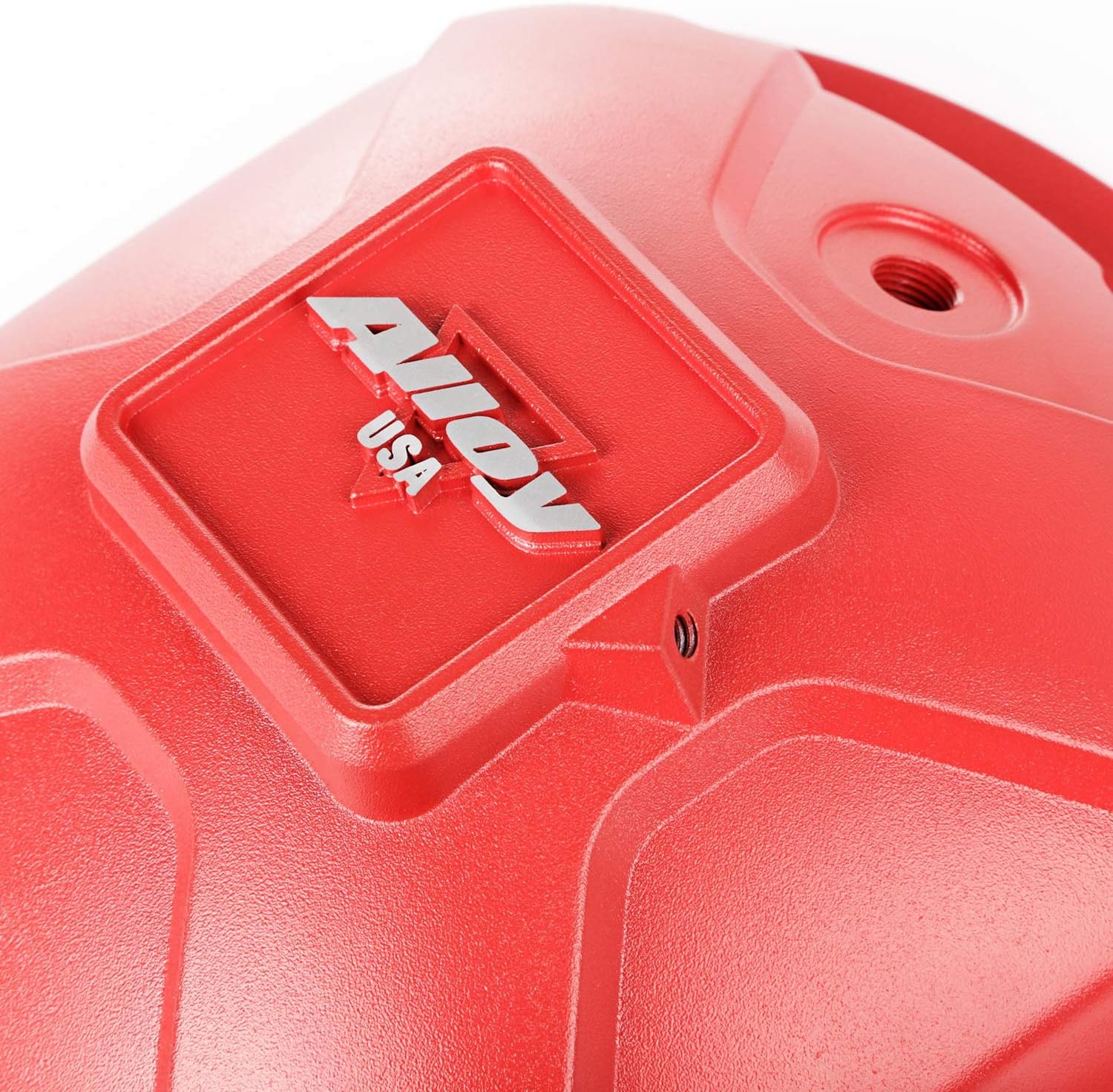 Alloy USA 11210 Differential Cover, Aluminum, Red, for Dana 30