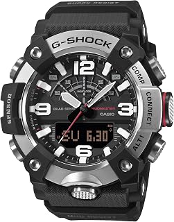 Casio G-Shock Master of G MUDMASTER Steel Bezel Black Carbon Resin Watch GGB100XM-1A