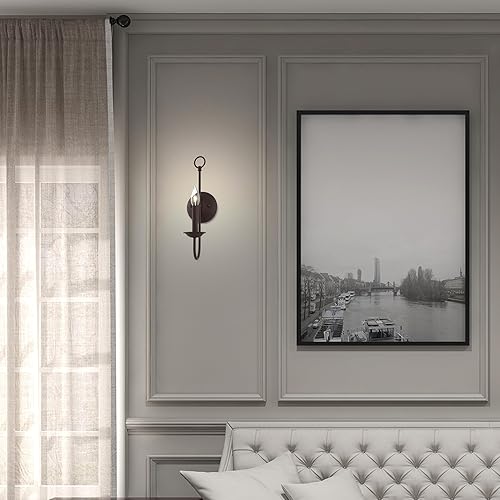 Miniatura 9 de Livex Lighting 42681-07 Steel Wall Sconce for Home Decor; Stylish Wall Decor, 1 Light Fixture Bronze Finish