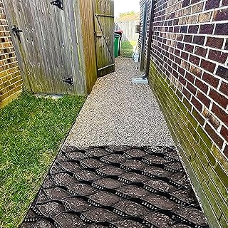 2 Inch Gravel Grid Stabilizer, Ground Paving Mesh/Permeable Driveway Grid for Oundoor Landscaping Embankment, for Stabilization Control Creek Bank Slope Soil Sands Muds