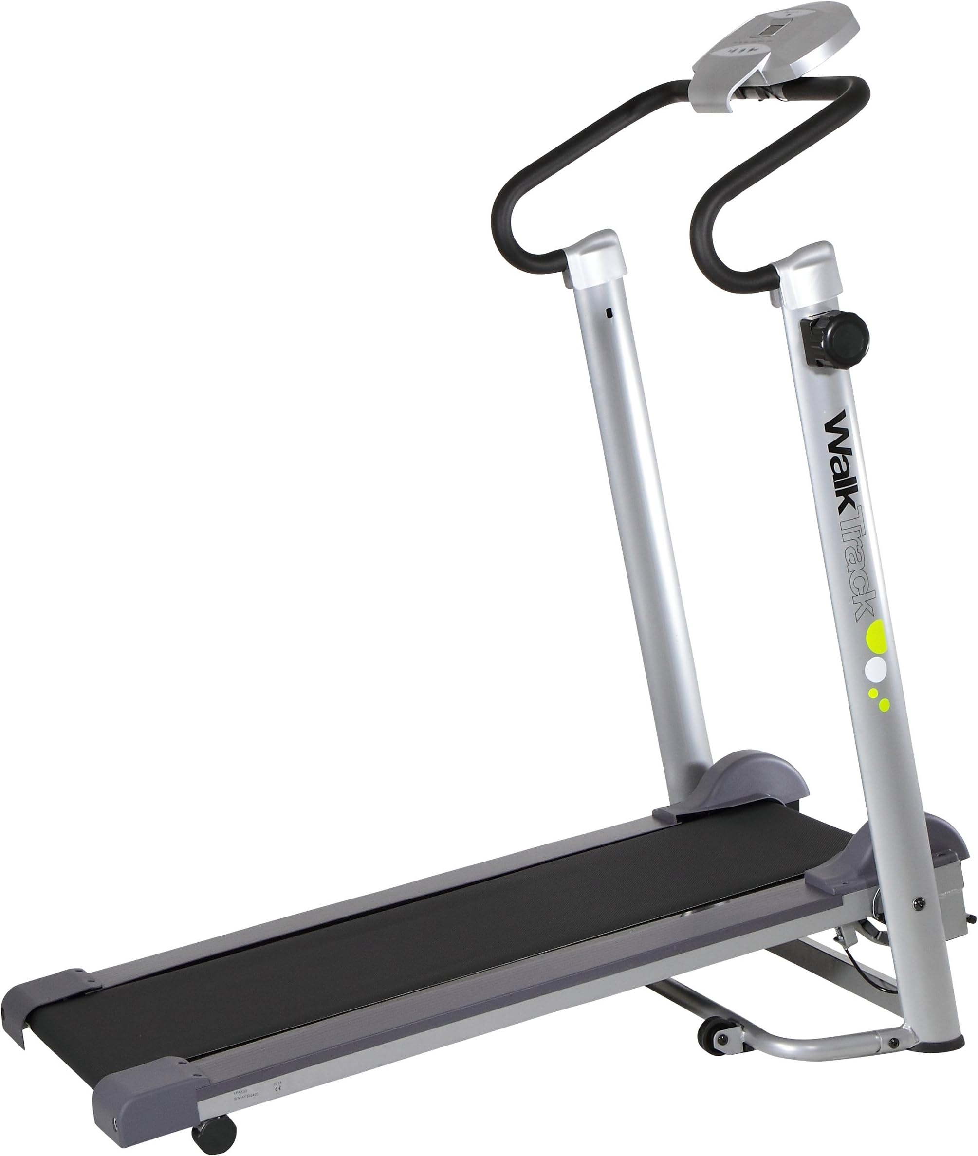 Tecnovita by BH WalkTrack YFAX30. 13 lbs flywheel. Foldable treadmill belt for walking. Have a daily walk in the comfort of your own home! Magnetic brake system. Deck 45”x13”. Transport wheels. White.