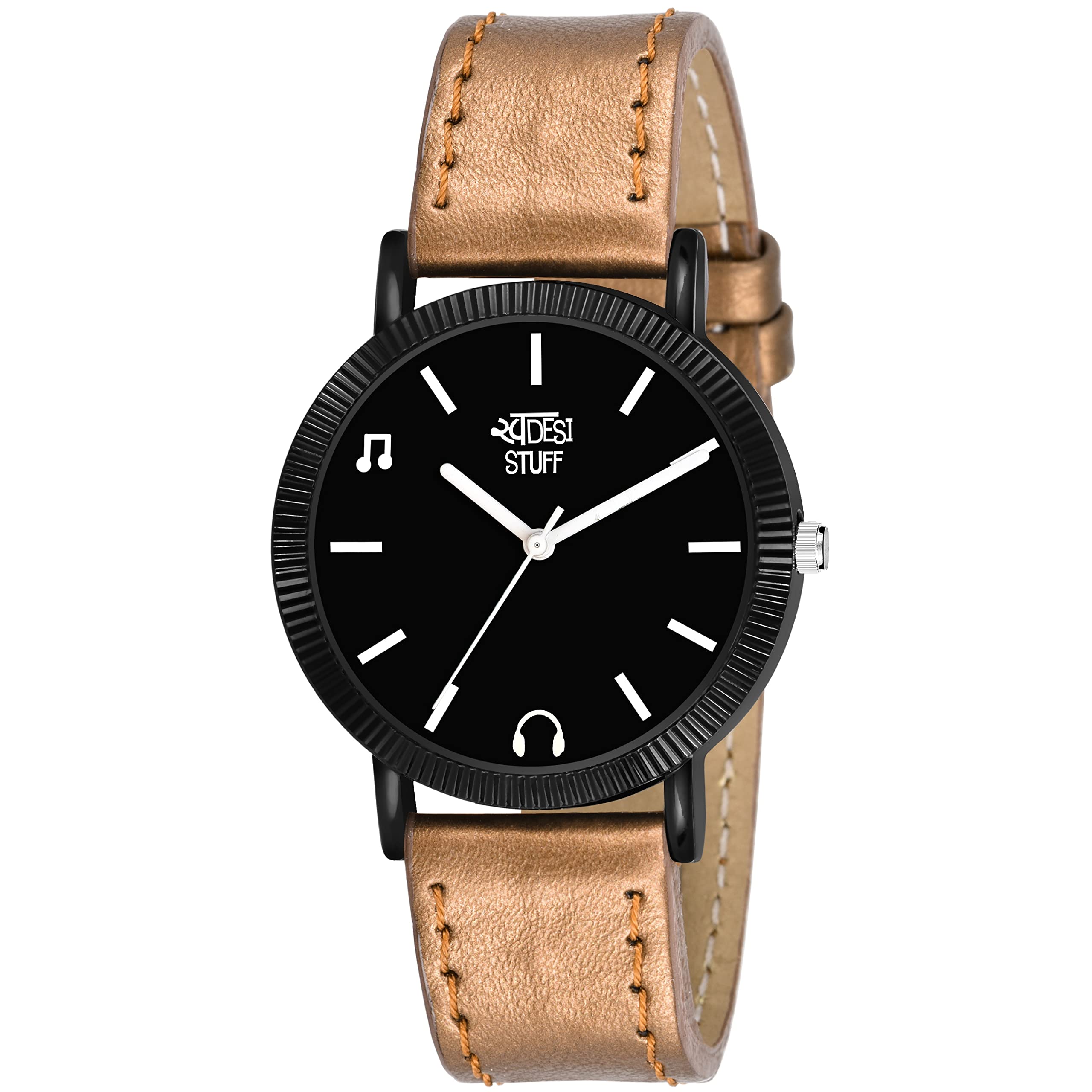 SWADESI STUFF Exclusive Rocket Launch Analog Watch for Women and Girls (Blue Dial Blue Colored Leather Strap) (B09RQRP3YK) Amazon Price History, Amazon Price Tracker