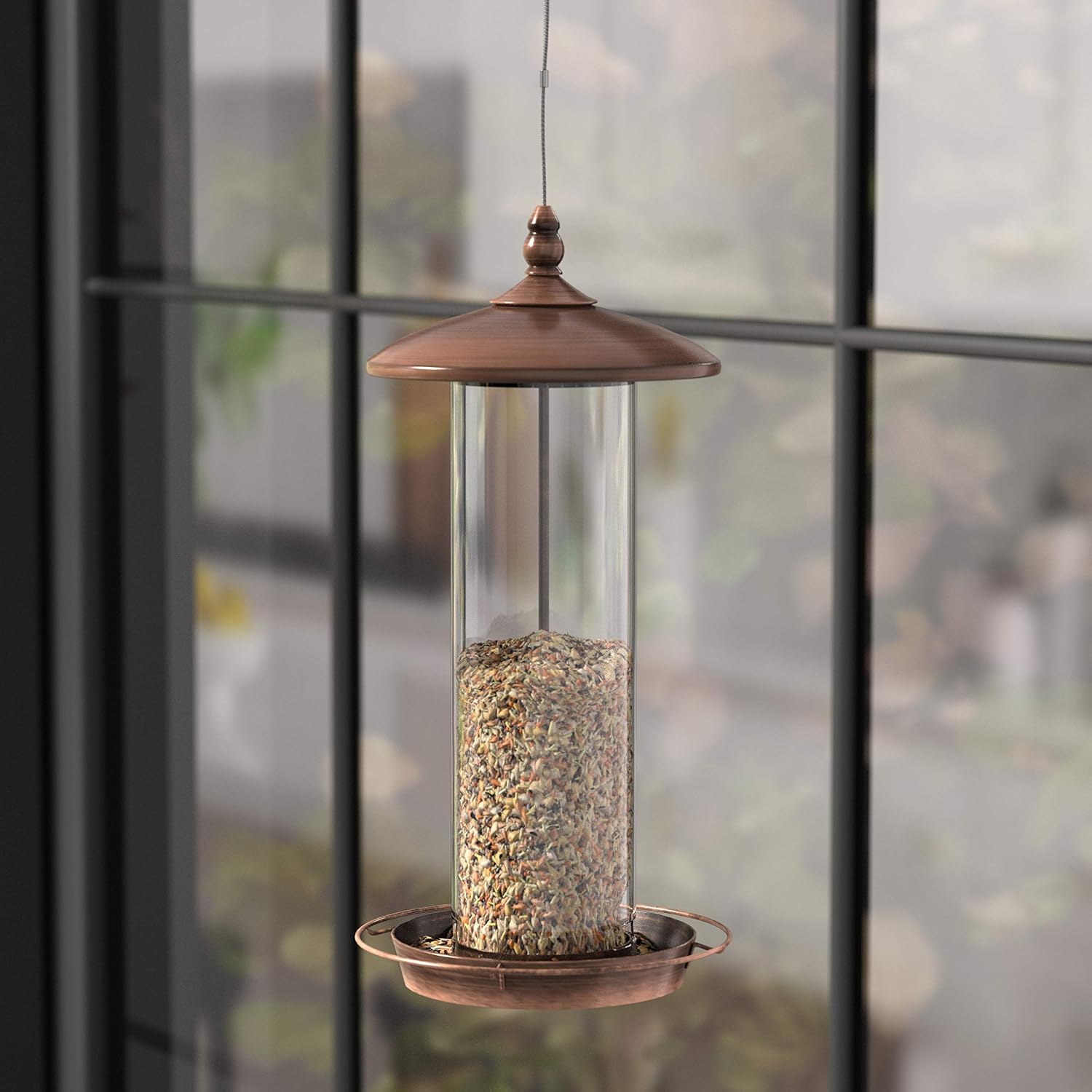 Amazon Basics Classic Hanging Bird Feeder