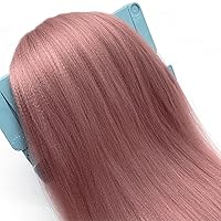 Vista 4 de Cabello para Trenzar Pre Estirado Kanekalo Oro Rosa Rosado Cabello para Trenzar Pre Estirado Extensiones de Cabello de Color para Trenzar Box Braids