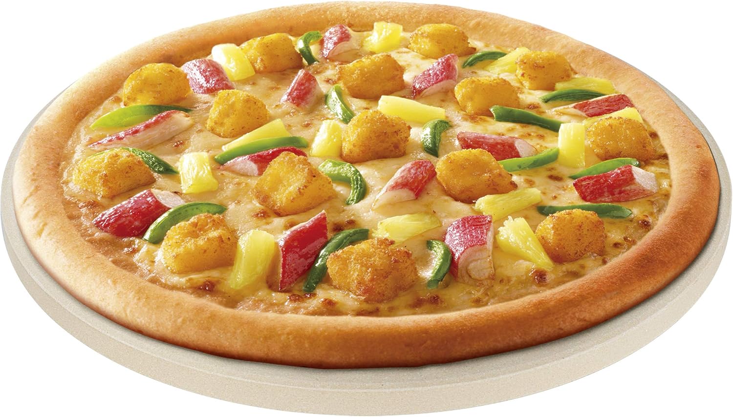 Saturnpower Pizza Stone, 14 Inch Round Pizza Grilling