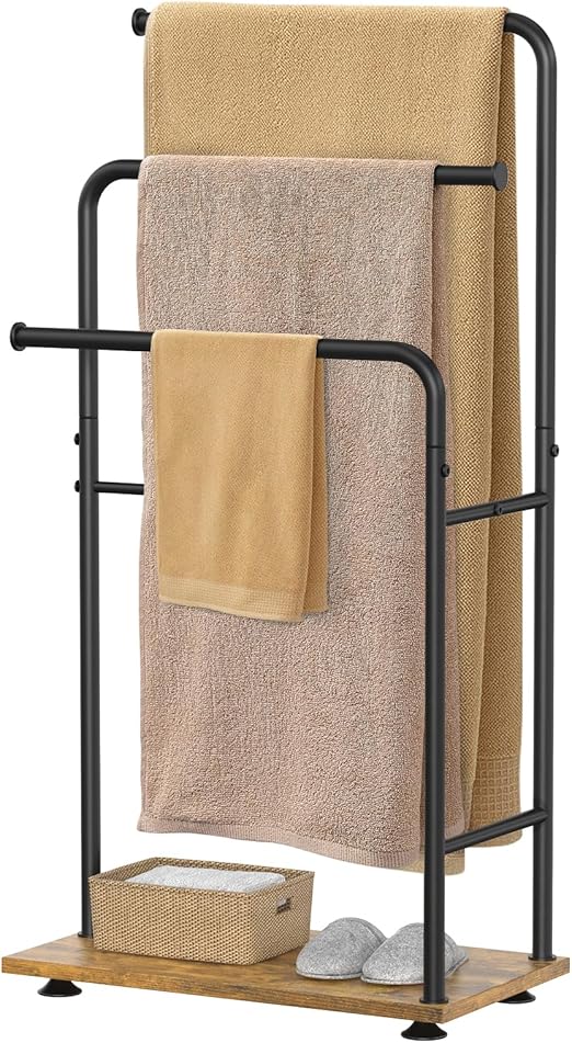 Amazon.com: Msoesticc.dl Free Standing Towel Racks for Bathroom, 3 Tier ...