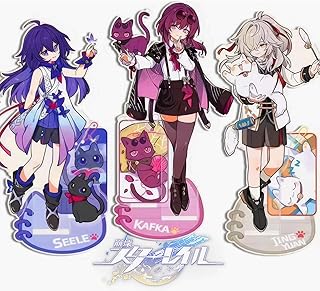 崩壊スターレイル スタレ STARRAIL グッズ 人気キャラクター アクリルスタンド セット ロビン 花火 カフカ 景元 二次元 ゲーム 防水 かわいい HSR 萌えグッズ