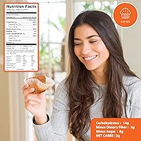 Vista 2 de Muffins de chispas de chocolate bajos en carbohidratos (paquete de 6) por Carb-o-licious, deliciosos muffins keto con solo 3 carbohidratos netos