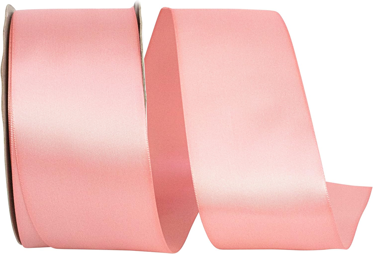 Reliant Ribbon 4950-067-40K Double Face Satin Ribbon, 2-1/2 Inch X 50 Yards, Dusty Rose