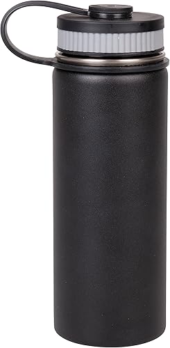 Miniatura 4 de DC Batman - Botella de agua de acero inoxidable, boca ancha, doble pared, aislada al vacío, para bebidas calientes y frías, 18.6 fl oz/18 onzas