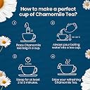 NutroVally Chamomile Tea| Good For Anxiety & Stress Relief | tea for sleep| Loaded With Immunity & Metabolism Booster|100% Natural & Fresh chamomile green tea_25 Tea Bags|(3X25) Pack of 3 gallery image