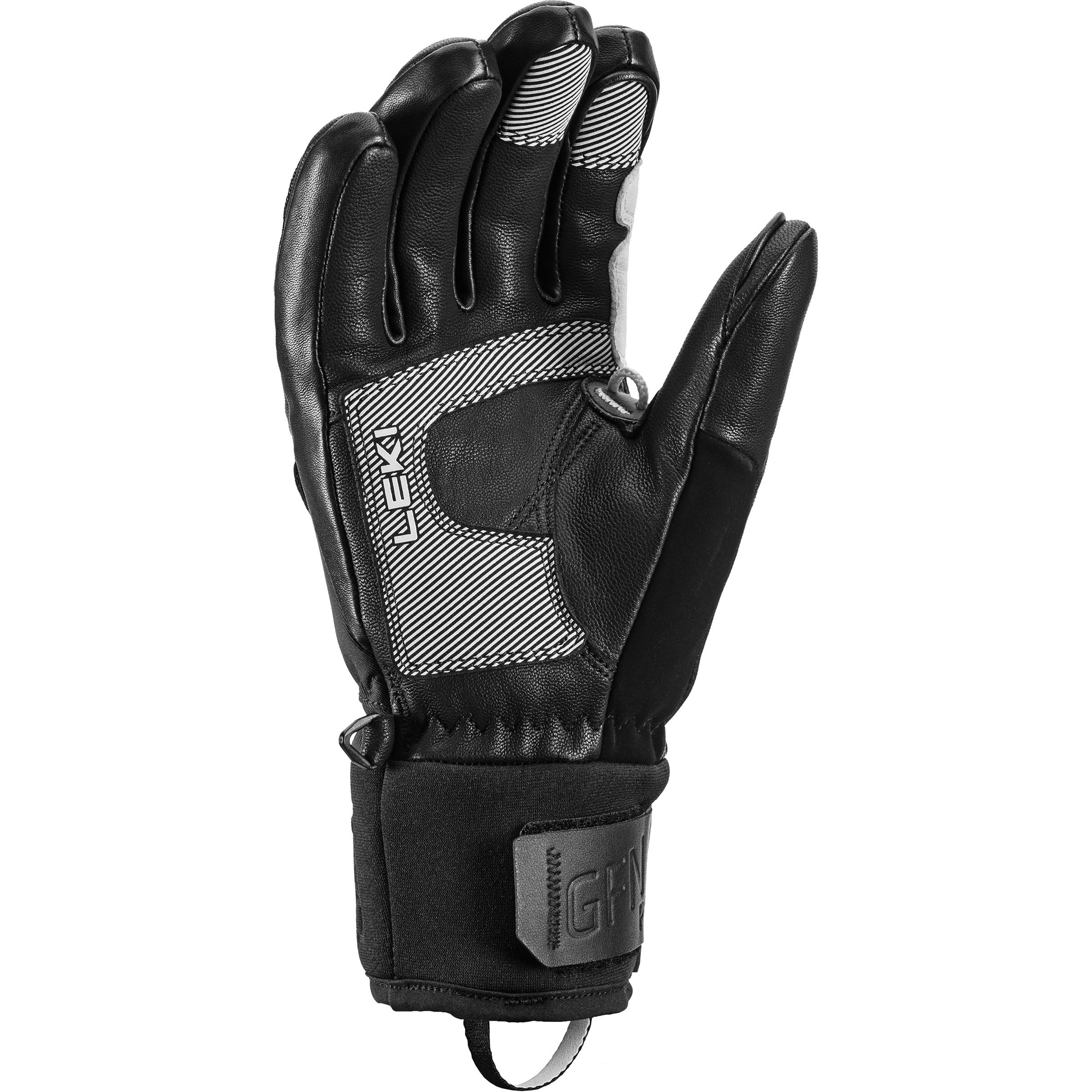 LEKI Griffin Pro 3D - Guanti da donna, colore nero, 6,5