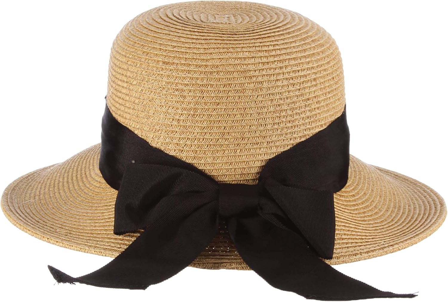 Scala Women's Paper Braid Hat with Dimensional Brim - Image 3