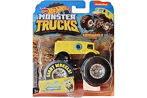 Spongebob Squarepants Hot Wheels Monster Truck 1:64 Crushable Car