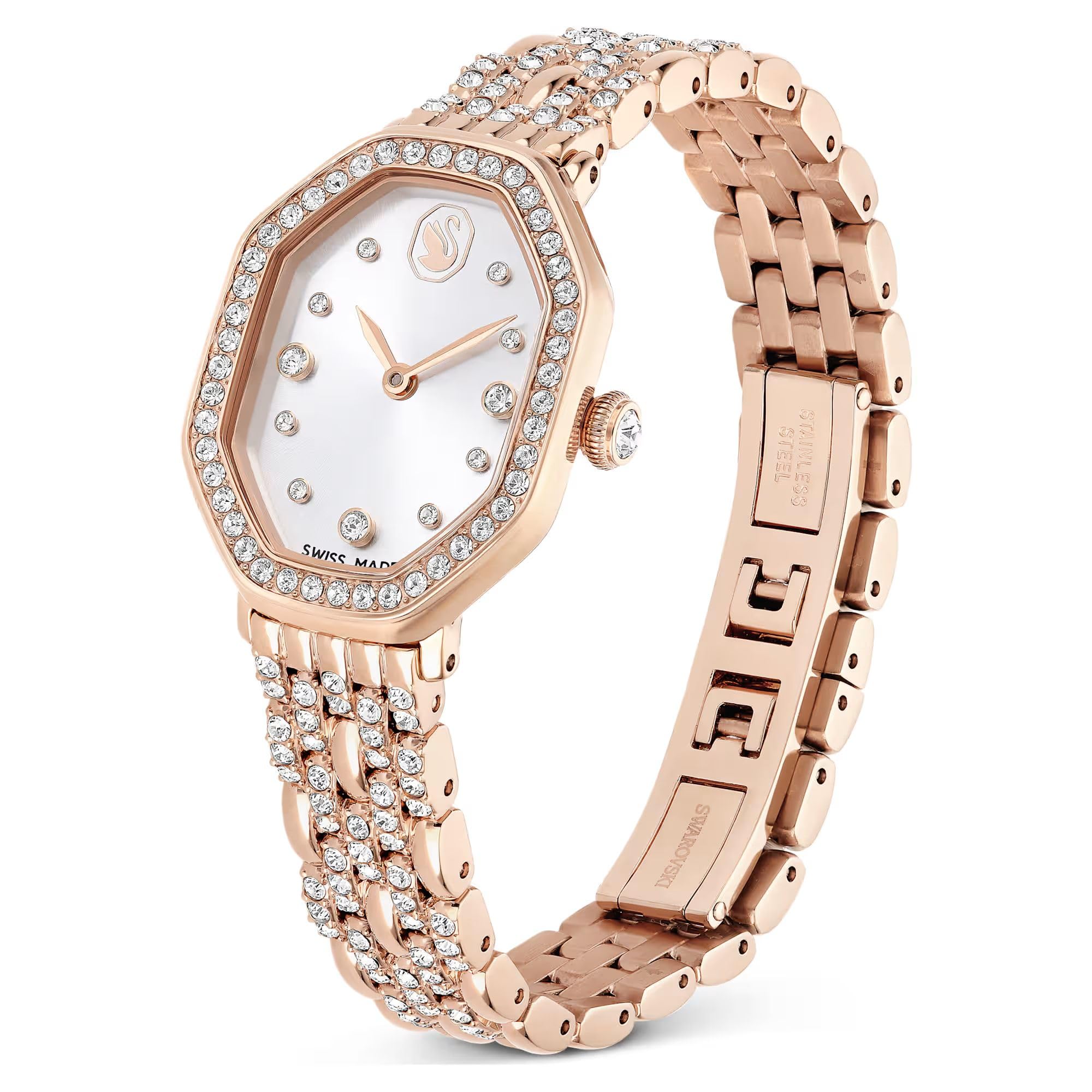 Swarovski Reloj Dextera Octagon Tono Oro Rosa 5705517