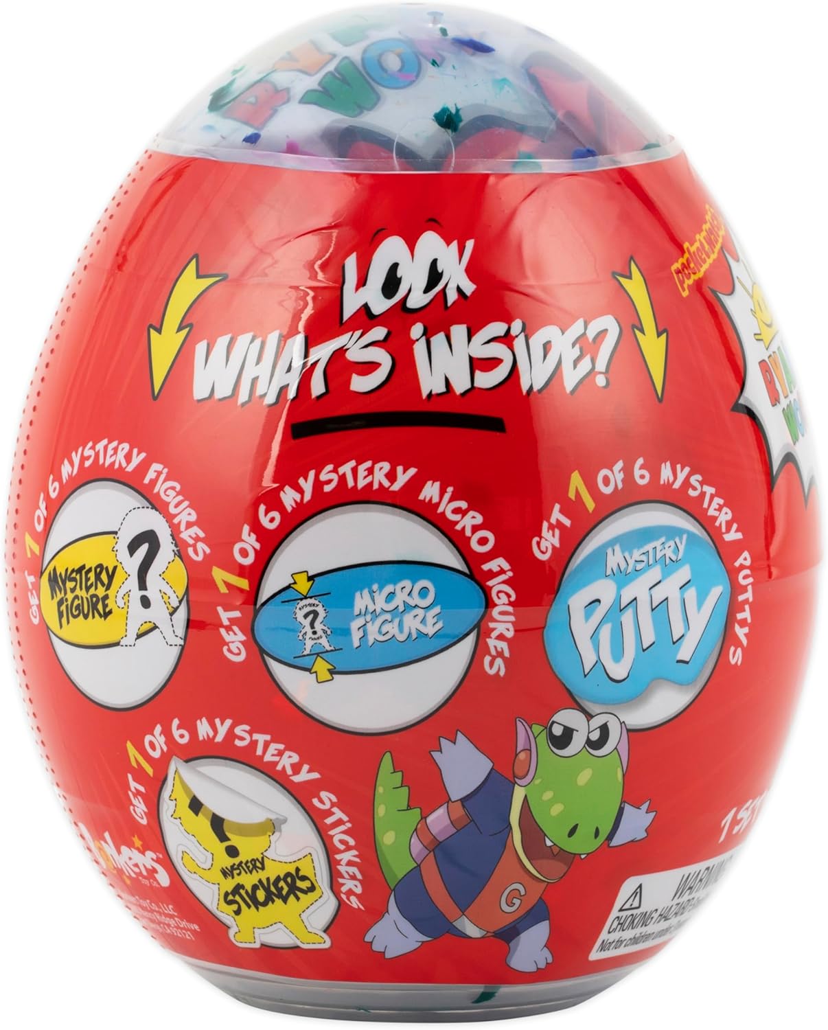 Ryan's World Mystery Ryan's Big Blue Egg World Toys Ryan