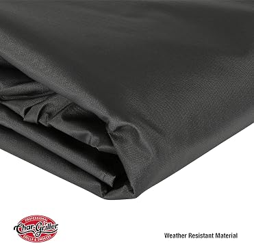 Char Griller 6755 Akorn Kamado Kooker Grill Cover with Logo,Black