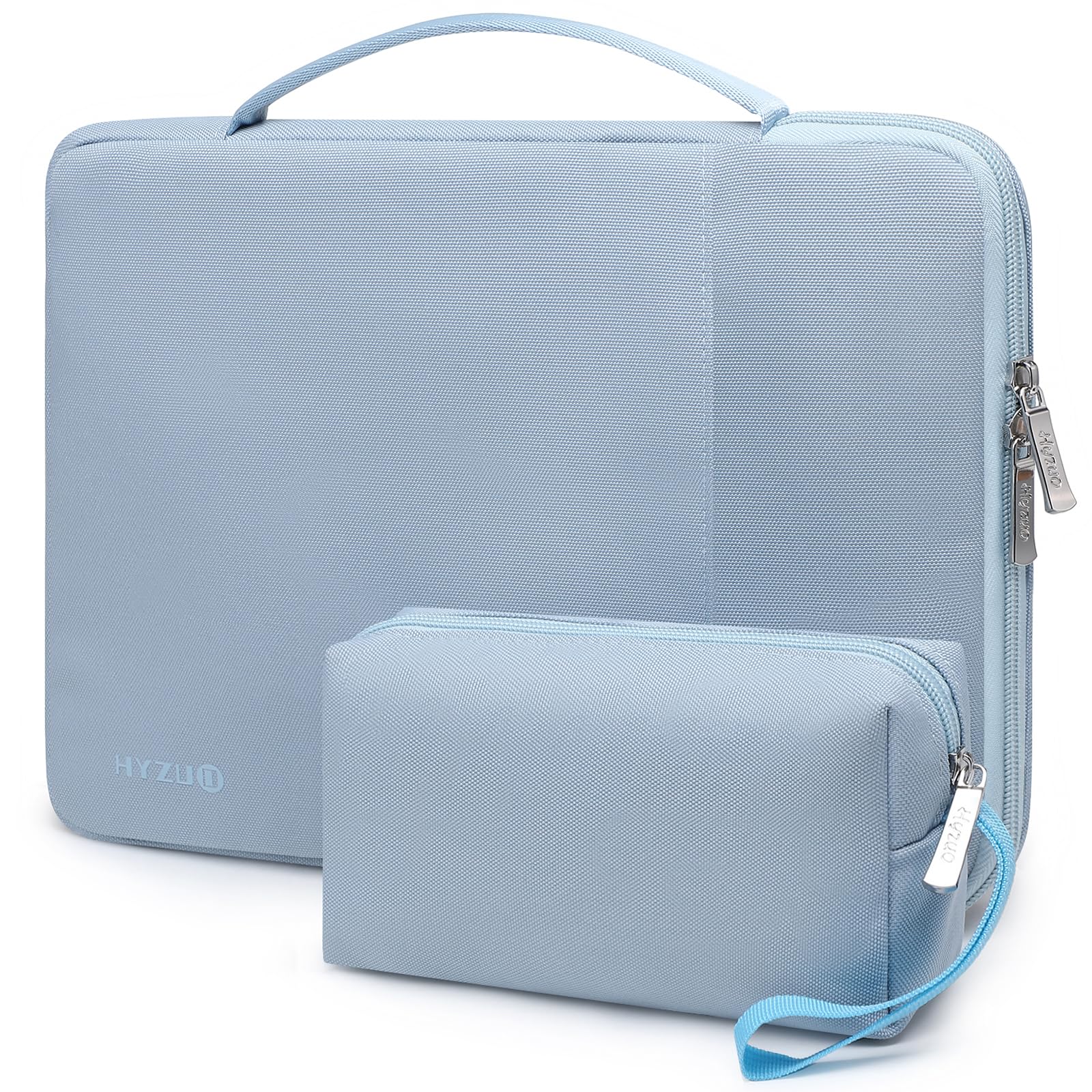 Funda para portátil de 17 y 17.3 pulgadas en color azul pálido 8