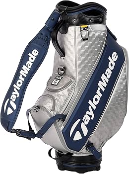 TaylorMade ゴルフバッグ・キャディバッグ グレー TaylorMade キャディバッグ 黒/グレー テーラーメイド(TaylorMade