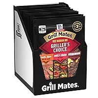Vista 1 de McCormick Grill Mates Griller's Choice - Mezcla de adobo de ternera, 1.12 onzas (paquete de 12)