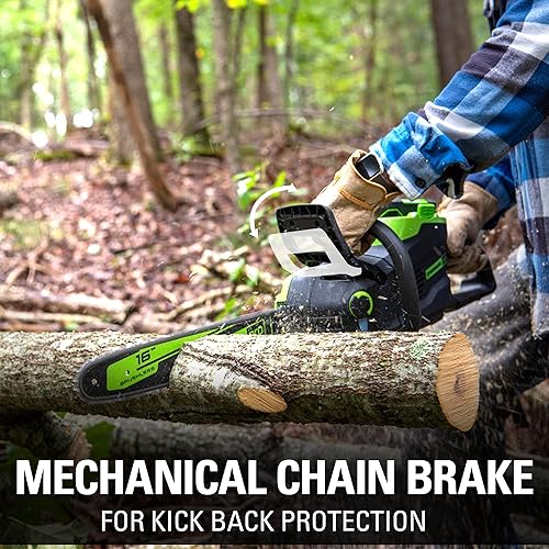 Miniatura 8 de Greenworks Pro - Motosierra inalámbrica sin escobillas