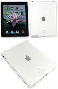 Flash Superstore New Ipad 3 &amp; Apple Ipad 2 Super Tough Smart Gel Case Cover Clear Compatible With Genuine Apple Ipad Smart Covers (All versions Wi-Fi and Wi-Fi + 3G/4G - 16GB 32GB 64GB)