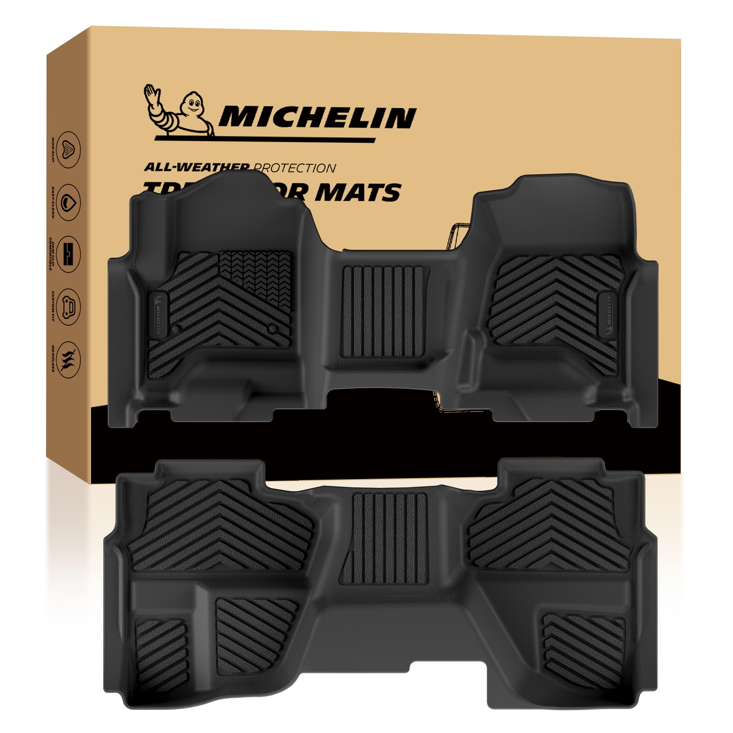 Michelin Vehicle Mats for 2014-2018 Chevy Silverado/GMC Sierra 1500