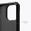 URBAN ARMOR GEAR UAG [Updated Ver] Case Compatible with iPhone 15 Pro Max Case 6.7 Monarch Pro Black Built-in Magnet Compatible with MagSafe Charging Premium Rugged Military Grade Protective Cover