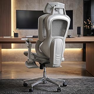 DROGO Magnus Ergonomic Office Chair for Work from Home, Computer Chair with 7D Armrest, Headrest, Curved Lumbar Support, A Price In India