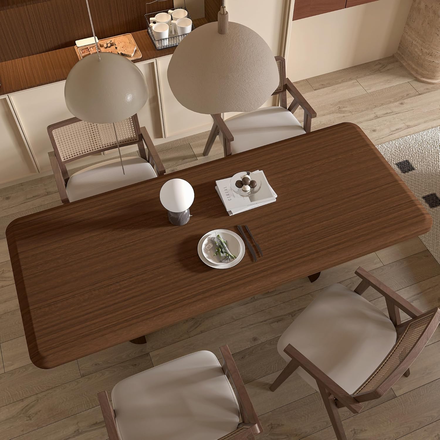 BAYYA Extra Wide Wood Grain Peel and Stick Wallpaper Brown Thick 31.5x157inch Light Walnut Contact Paper for Cabinets Self-Adhesive Waterproof Furniture Stickers Tan Wood Vinyl Wrap Counter Top Covers