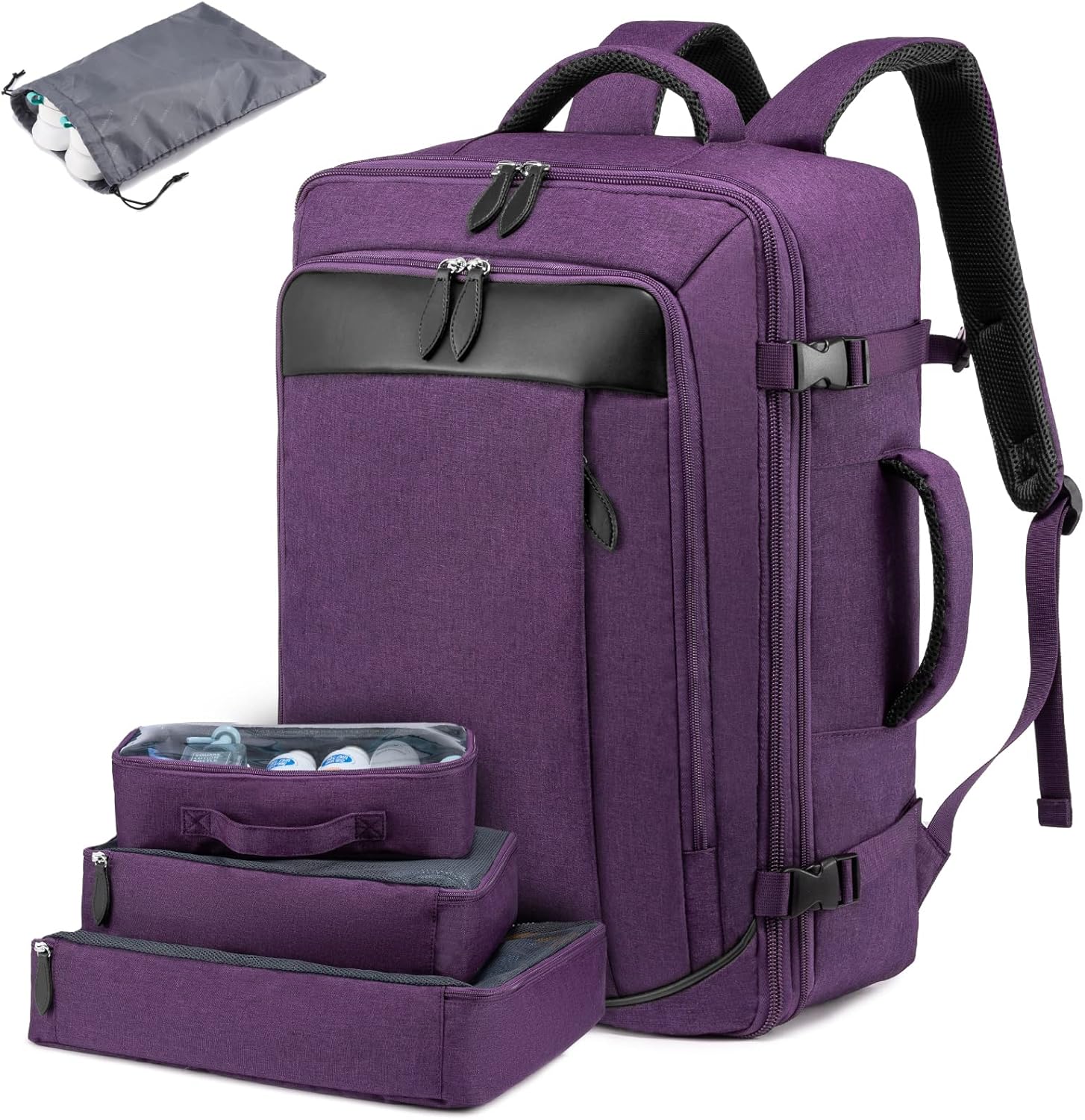 LOVEVOOK Carry on Backpack, 40L Travel Backpack for Women