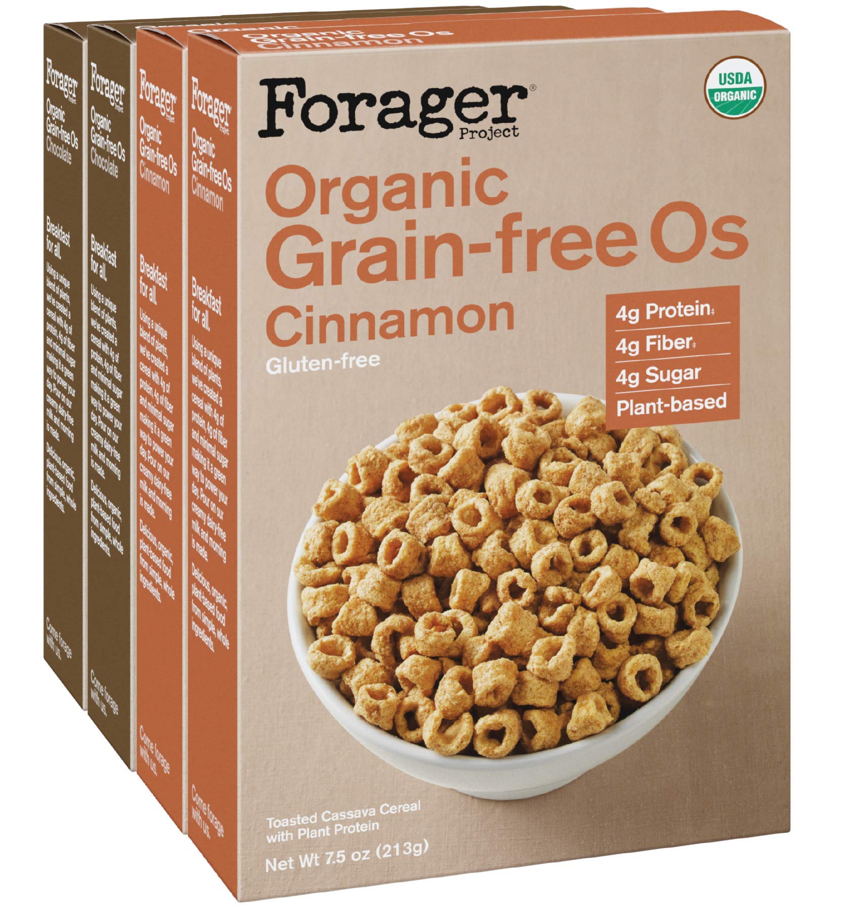 Forager Project Grain & GlutenFree Vegan Breakfast Cereal Dairyfree