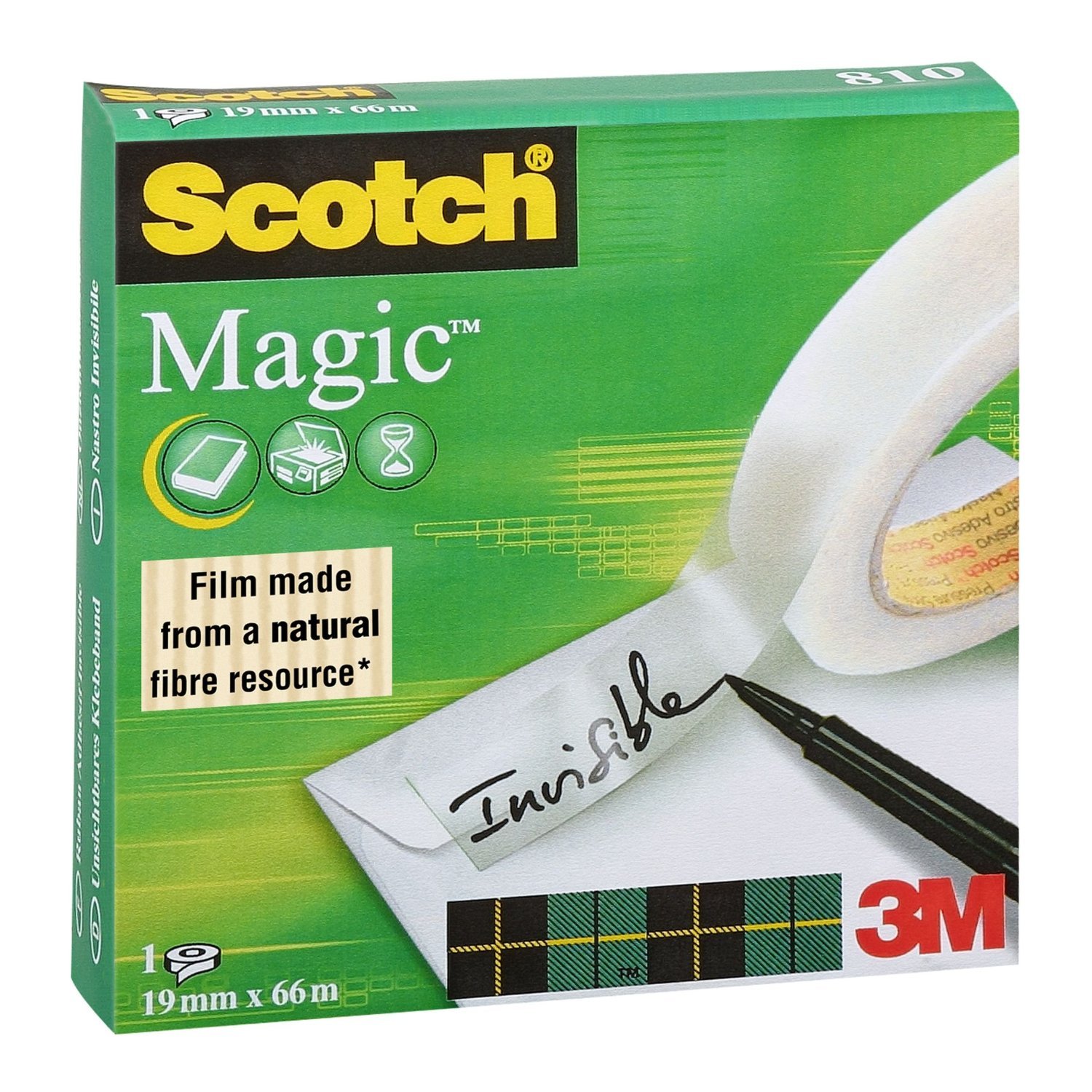 Scotch Magic - Cinta adhesiva (Color blanco)