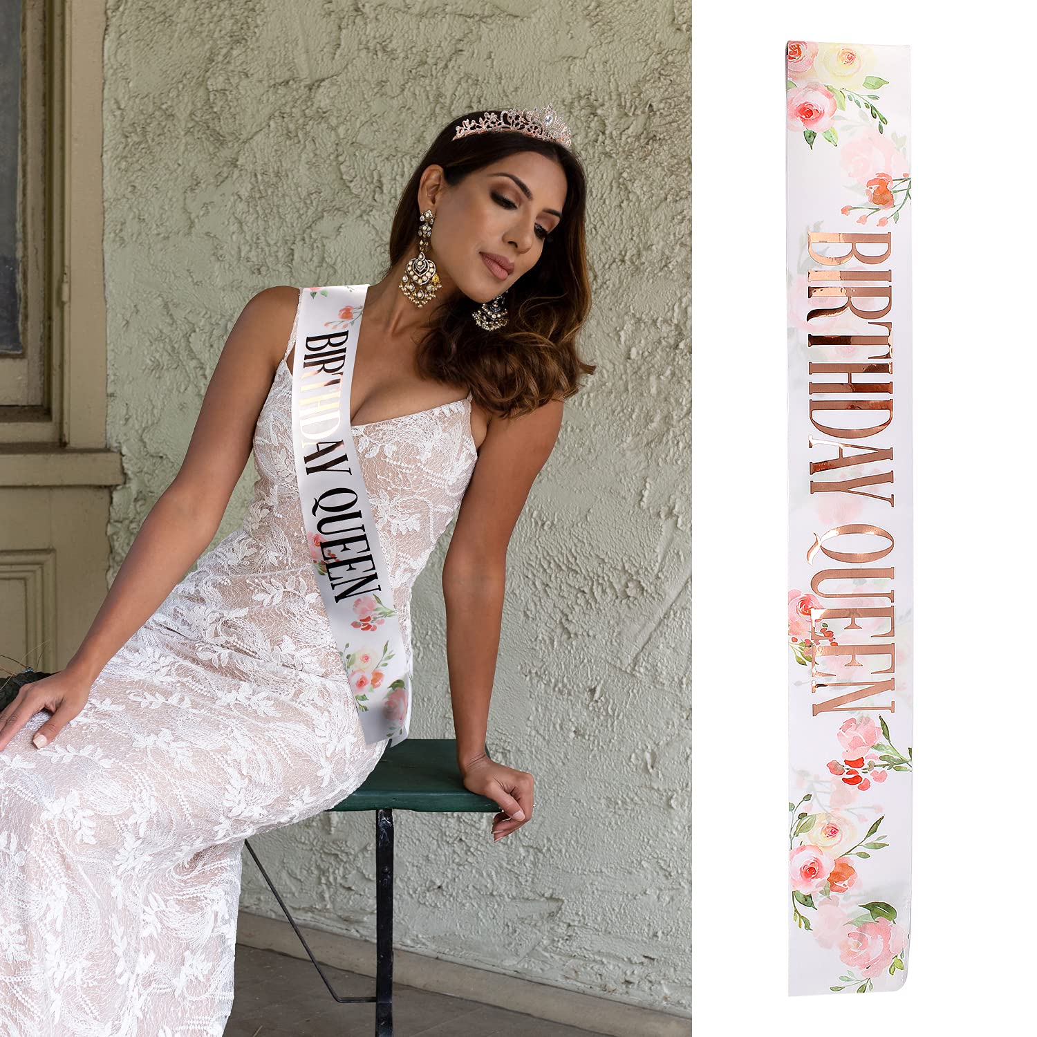 Corone Di Compleanno E Fascia Per Le Donne Compleanno Regina Fascia E Strass Tiara Kit Diademi Di Compleanno E Fascia Spilla Badge Spilla Spilla E Torta Topper Fo
