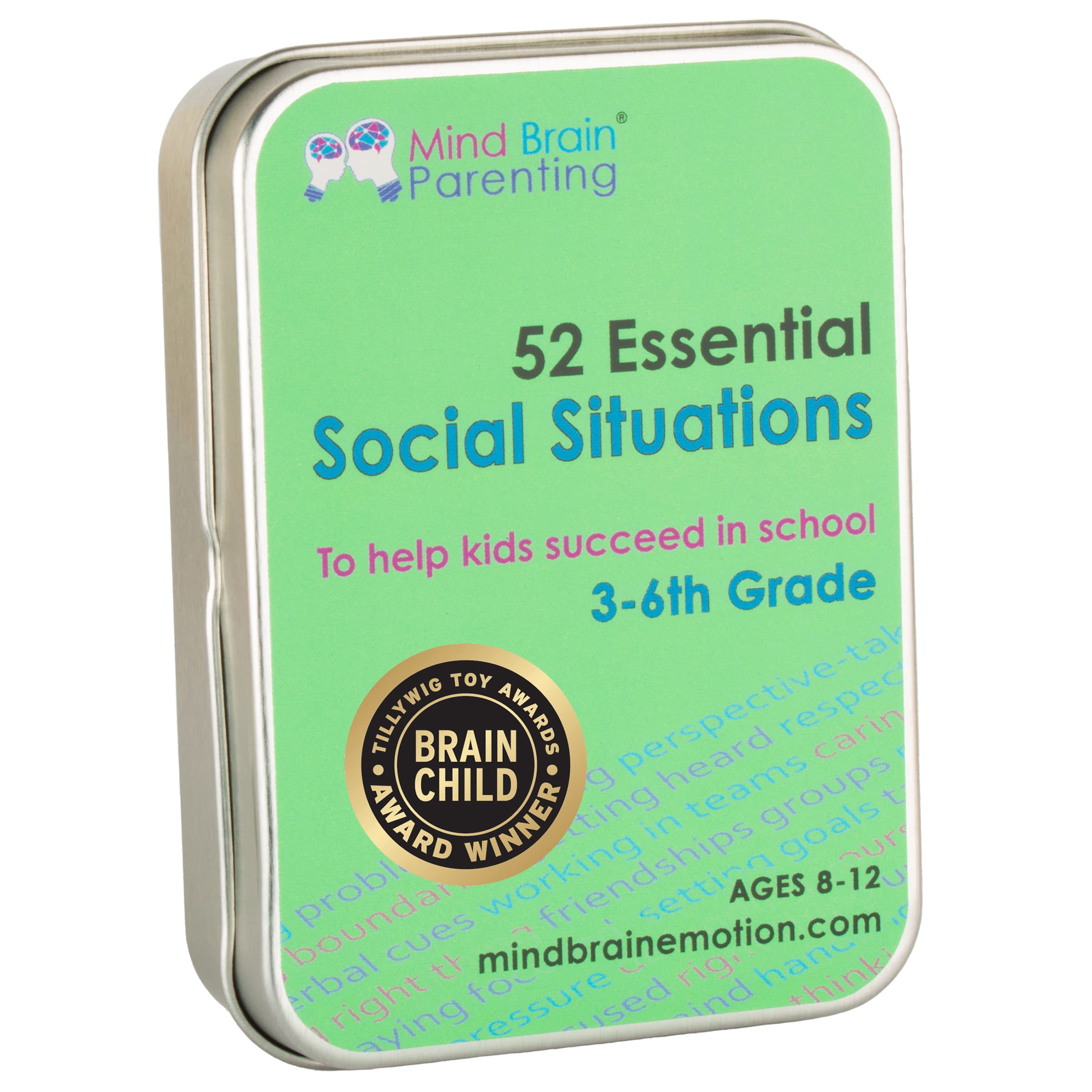Amazon.com: 52 Essential Social Situations - Social Skills Activities for  Kids (3-6th Grade) - Social Emotional Learning & Growth Mindset for Family,  Classroom, Counseling - Conversation Card Games for Kids 8-12 : Toys & Games