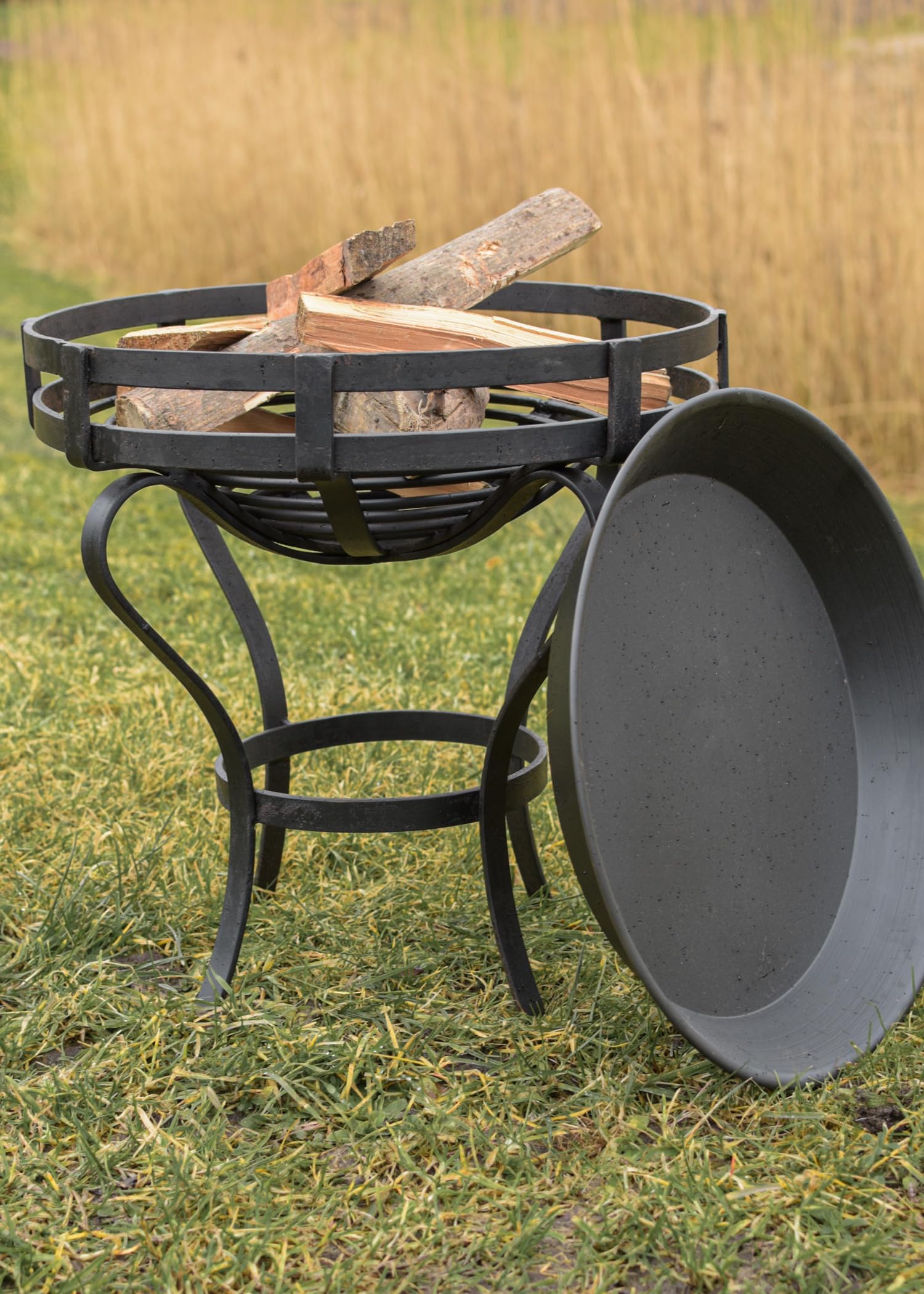 Invicta brasero avec socle en acier, env. 41 cm-foyer