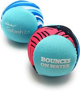 Waboba Splash Ball 2.0 - Water Bouncing Ball (Colors May Vary) (Two Pack)