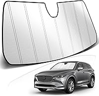 Vista 37 de KUST - Parasol para parabrisas para Chevy Equinox 2010–2017, accesorios para ventanas, funda solar plegable, bloquea los rayos UV, mantiene el coche
