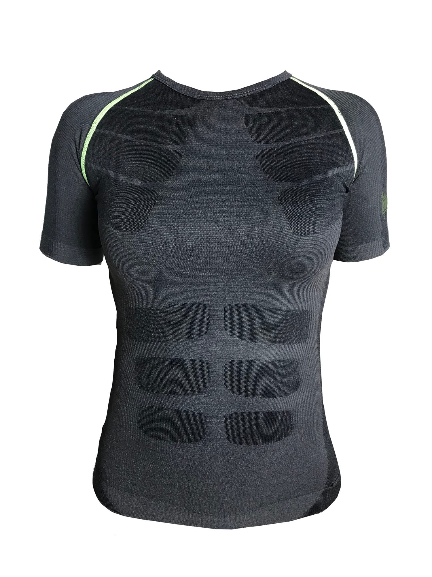 fratelliditalia.org Maillot de Sous-vêtements Thermique Compression Sport Manches Courtes Femme