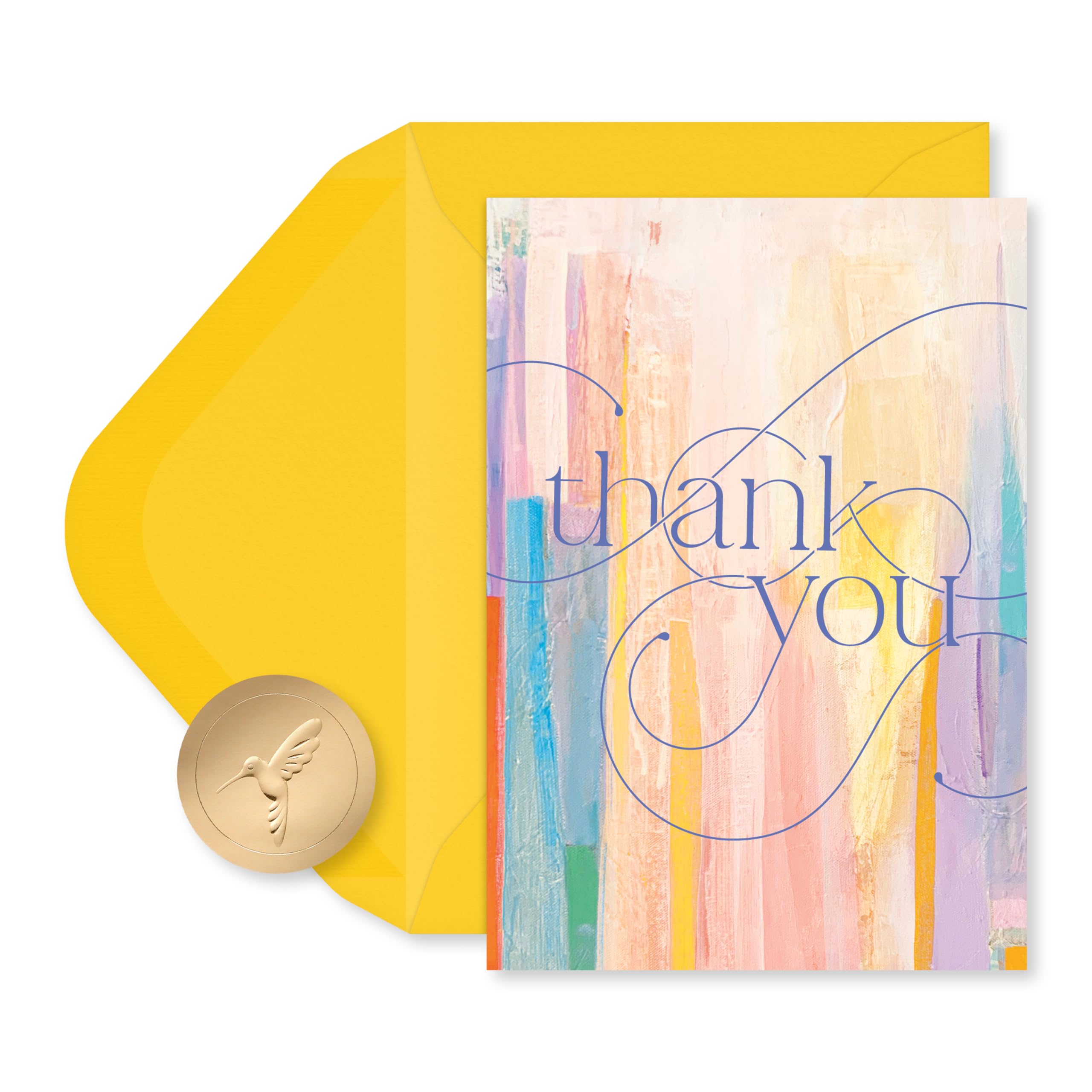 Papyrus 14-Count Blank Thank You Cards with Envelopes (Watercolor)