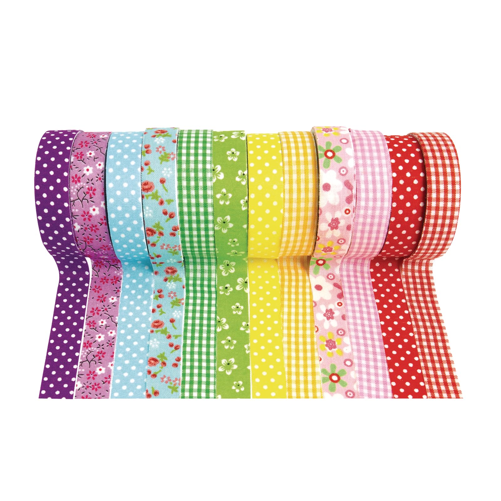Colorations ABFAB Fabulous - Cinta de tela (12 unidades)