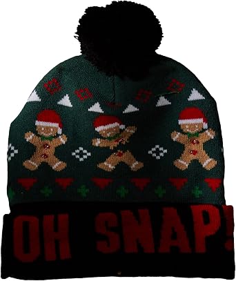 Christmas Light up Or Sound Beanie Hat 