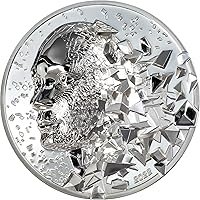 Vista 1 de Moneda de plata Burst II de 3 oz 2022 S $20 Seller Proof